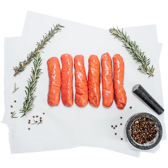 Westmere Sausages - Country Beef GF 6 pack