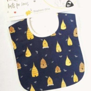 Elephant Ollie Small Binding Bib ea