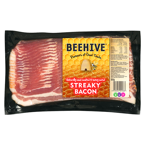 Beehive Streaky Bacon 500g