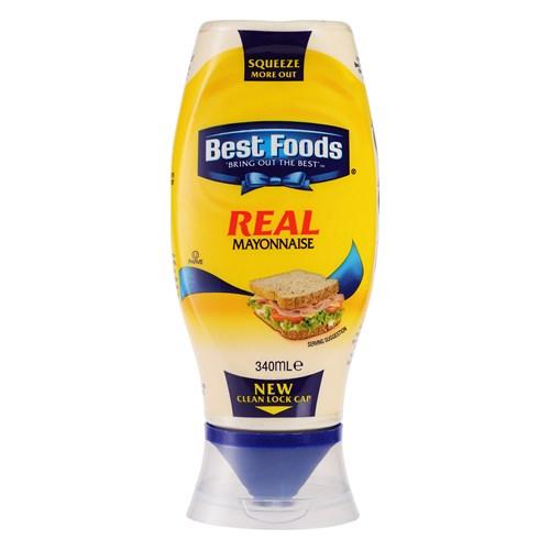 Best Foods Real Mayonnaise Squeeze 591ml