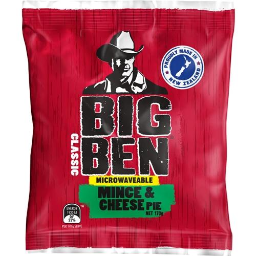 Big Ben Frozen Mince & Cheese Pie 170g