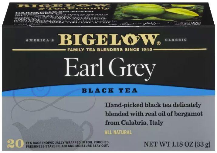 Bigelow Earl Grey Black Tea 20 ct