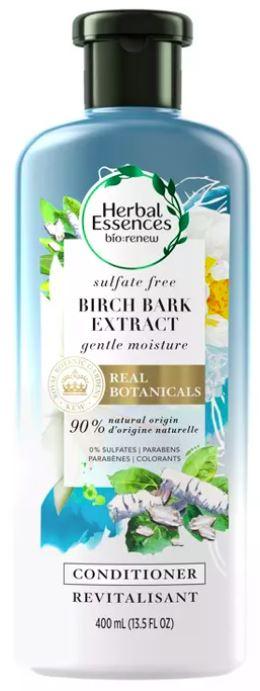 Herbal Essence Sulfate Free Real Botanicals Birch Bark Extract Conditioner