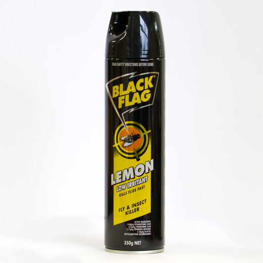 Black Flag Fly Spray Lemon Low Irritant 350gm