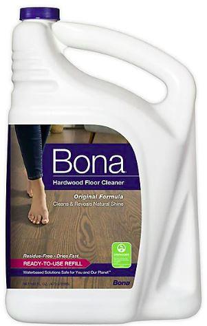 Bona Hardwood Original Floor Cleaner Refill, 128 Fl  oz.