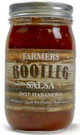 Farmer's Bootleg Hot Habanero Salsa 16 oz