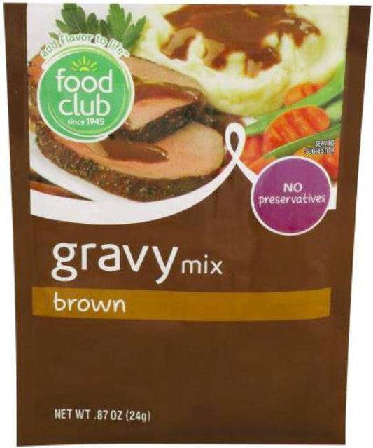 Food Club Brown Gravy Mix .87oz