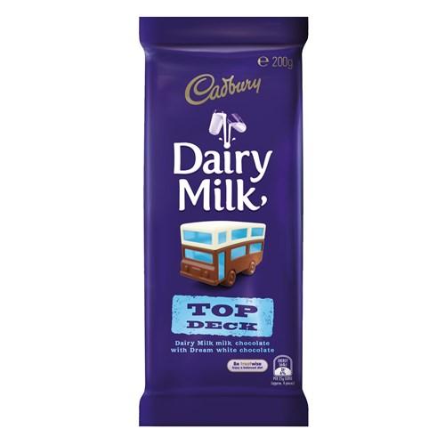 Cadbury Chocolate Block Top Deck 180g