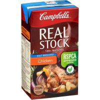 Campbells Real Stock Liquid Chicken - Reduced Salt 1L