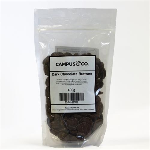 C&C Chocolate Buttons Dark 400gm