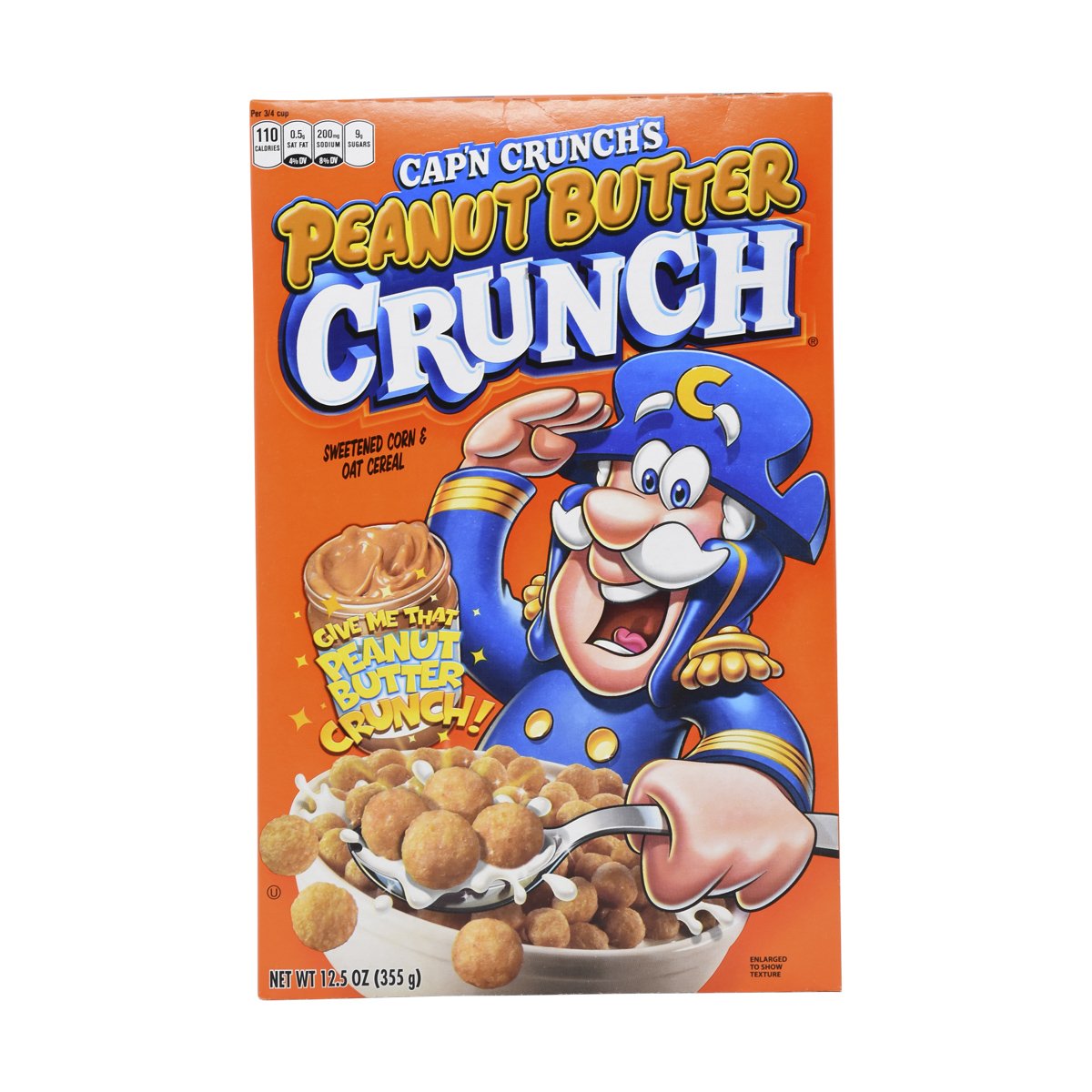 Cap'n Crunch Peanut Butter Crunch Breakfast Cereal 17.1oz