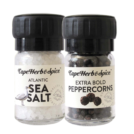 Cape Herb & Spice Twin S&P Grinder 73g/30g