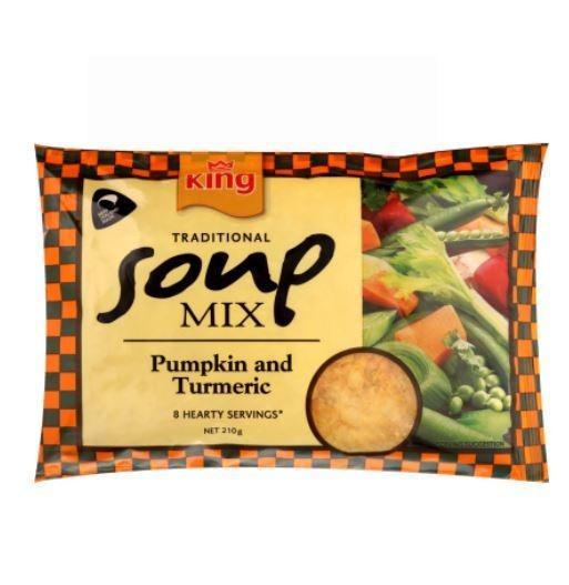 King Traditional Soup Mix Pumpkin & Turmeric 210g