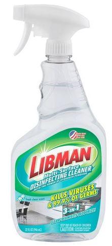 Libman Multi-Surface Disinfecting Cleaner 32 fl oz