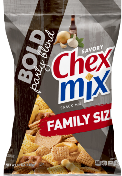 Chex Mix Savory Bold Party Blend Snack Mix 15 oz