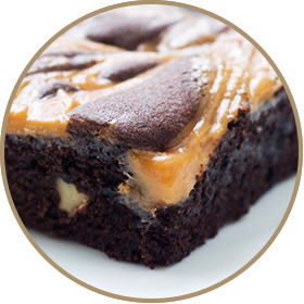 Goofy Caramel & Walnut Brownie