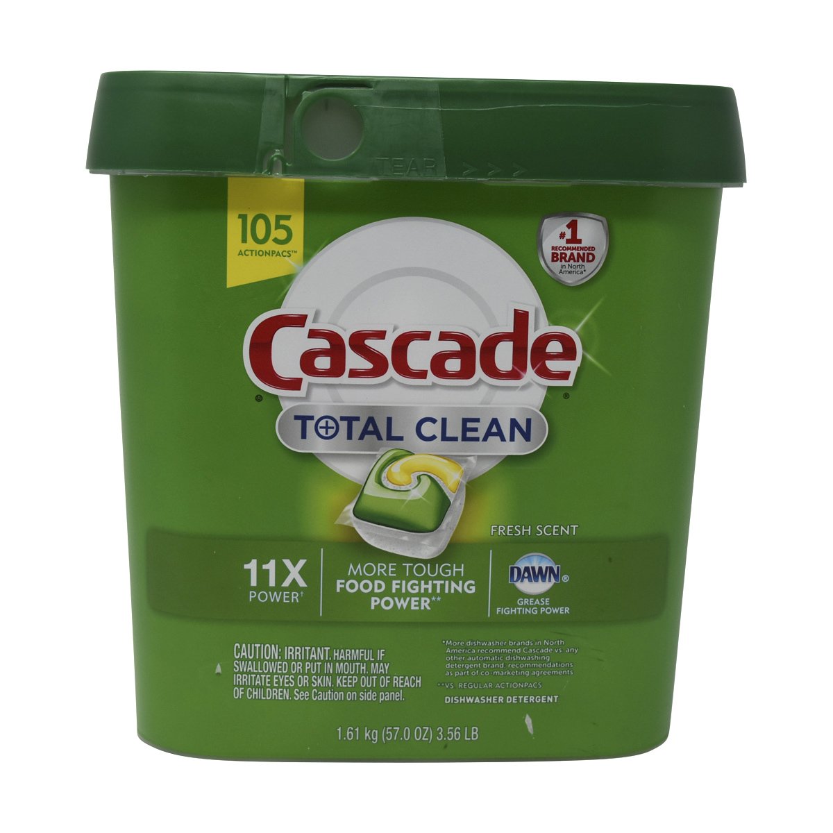 Cascade Total Clean Dishwasher Gel Pacs
