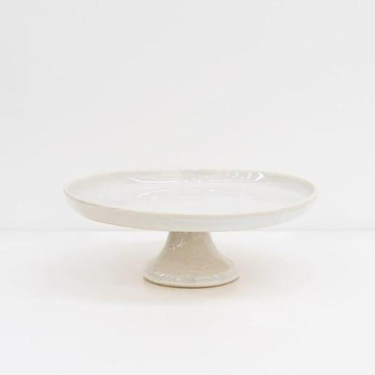 Franco Rustic White Cake Stand