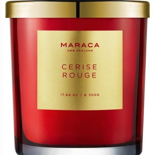 Maraca Cerise Rouge Candle 500g