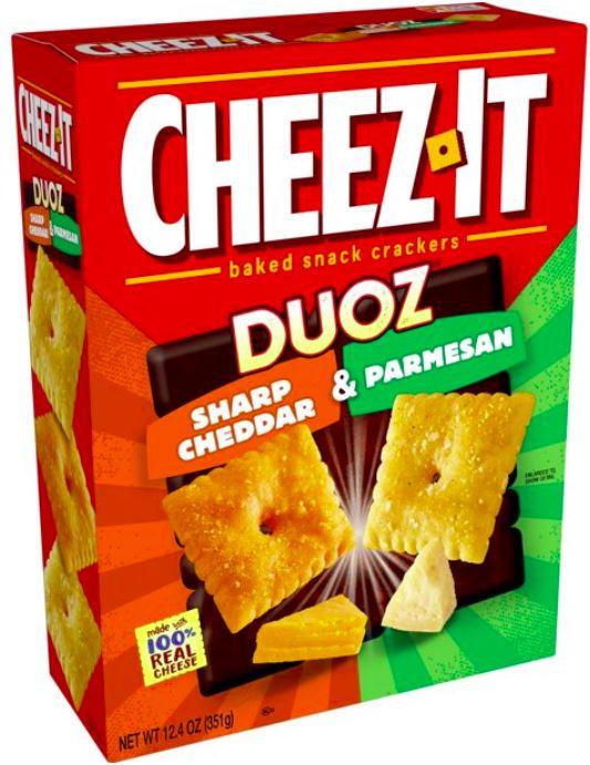 Cheez-it Duoz Sharp Cheddar & Parmesan - 12.4 oz