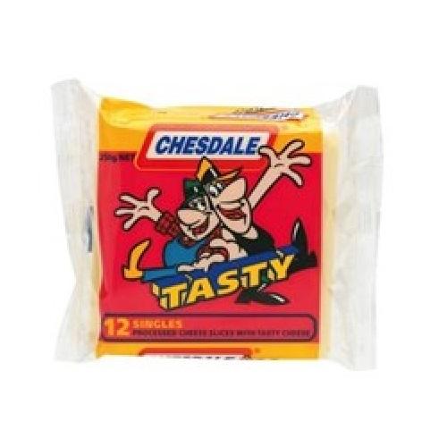 Chesdale Cheese Slices Tasty 250g