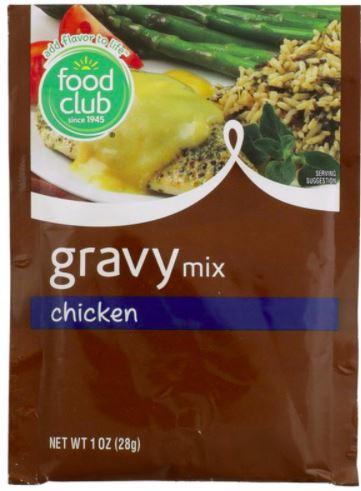 Food Club Chicken Gravy Mix 1oz