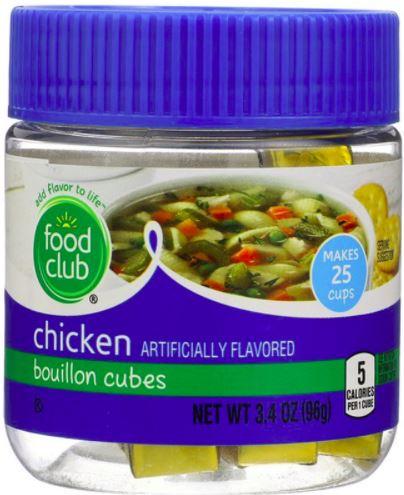 Food Club Chicken Bouillon Cubes 3.4oz