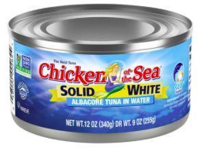 Chicken of The Sea Solid White Albacore Tuna in Water 5 oz