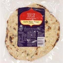 Tulsi Garlic Naan Bread 2pk