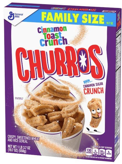 General Mills Cinnamon Toast Crunch  Churros - 19.7 oz