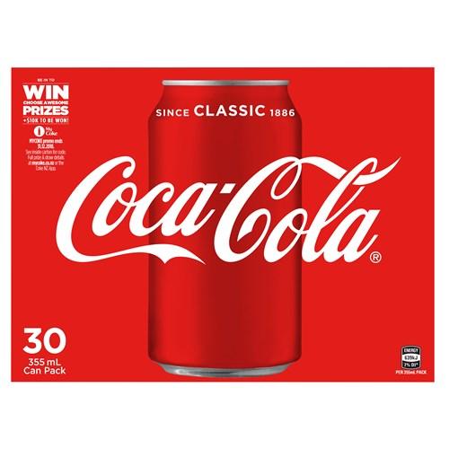 Coke Classic Cans 330ml/30pk