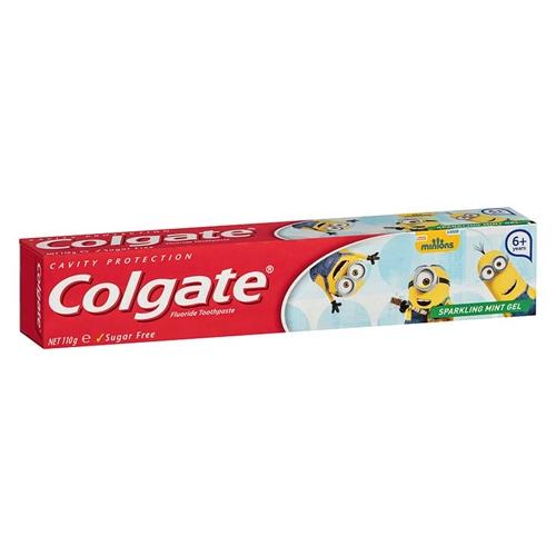 Colgate Kids Toothpaste Sparkling Mint Gel 110g