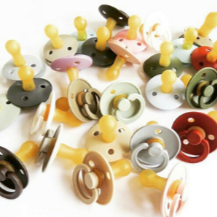 Bibs Coloured Danish Dummies ea