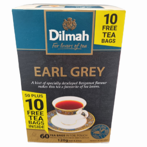 Dilmah Tagless Earl Grey Tea Bags 60pk 120g