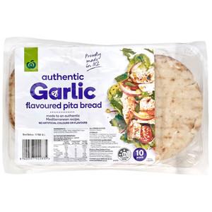 CD pita Bread Garlic 10pk