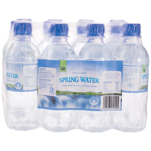 NZ Spring Water 350ml/12pk