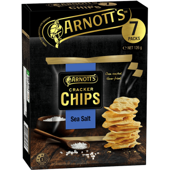 Arnotts Sea Salt Cracker Chips 150g