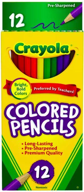 Crayola Colored Pencils 12ct