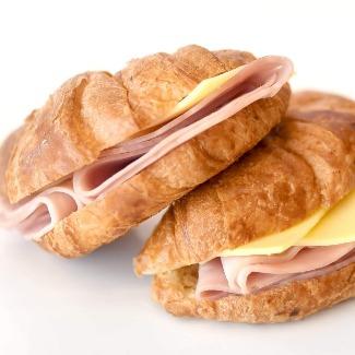 C&C Kitchen Ham & Cheese Croissants Two Serve