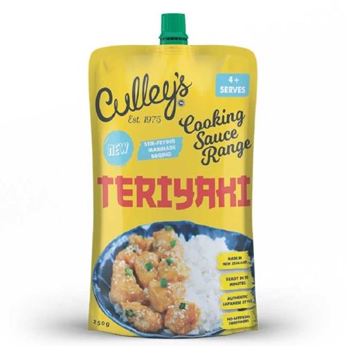 Culleys Teriyaki Cooking Sauce Pouch 250ml