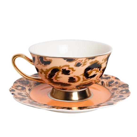 Miss Pretty Cup & Saucer Set - Wildcat