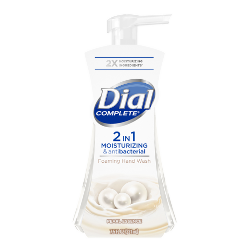 Dial Complete 2 in 1 Moisturizing & Antibacterial Pearl Essence Foaming Hand Wash