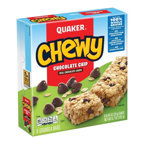 Quaker Chewy Chocolate Chip Granola Bar