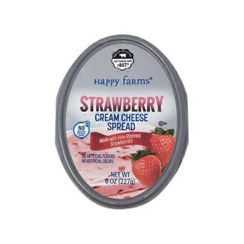 Happy Farms Strawberry Cream Cheese Spread 8oz