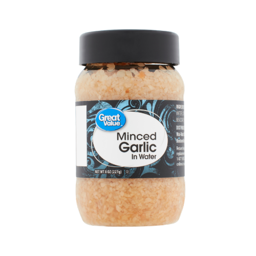 Great Value Minced Garlic in Water 8oz