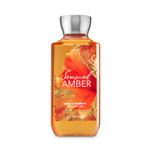 Bath & Body Works Sensual Amber Shea & Vitamin E Shower Gel 10floz