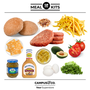 The Ultimate Burger Meal Kit - 4 Servings