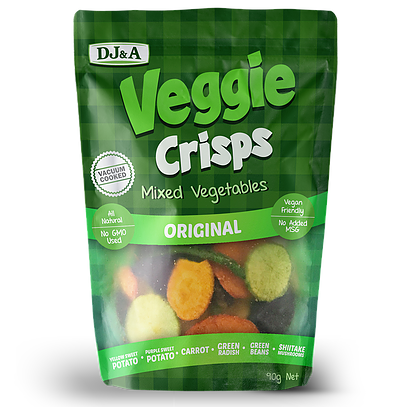 DJ&A Veggie Crisps Original 90g