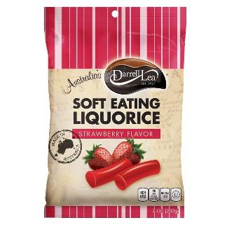 Darrell Lea Soft Eating Strawberry Liquorice 200g