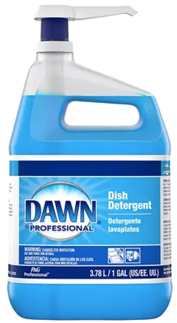 Dawn Professional Dish Detergent Original Scent with Pump 1gal